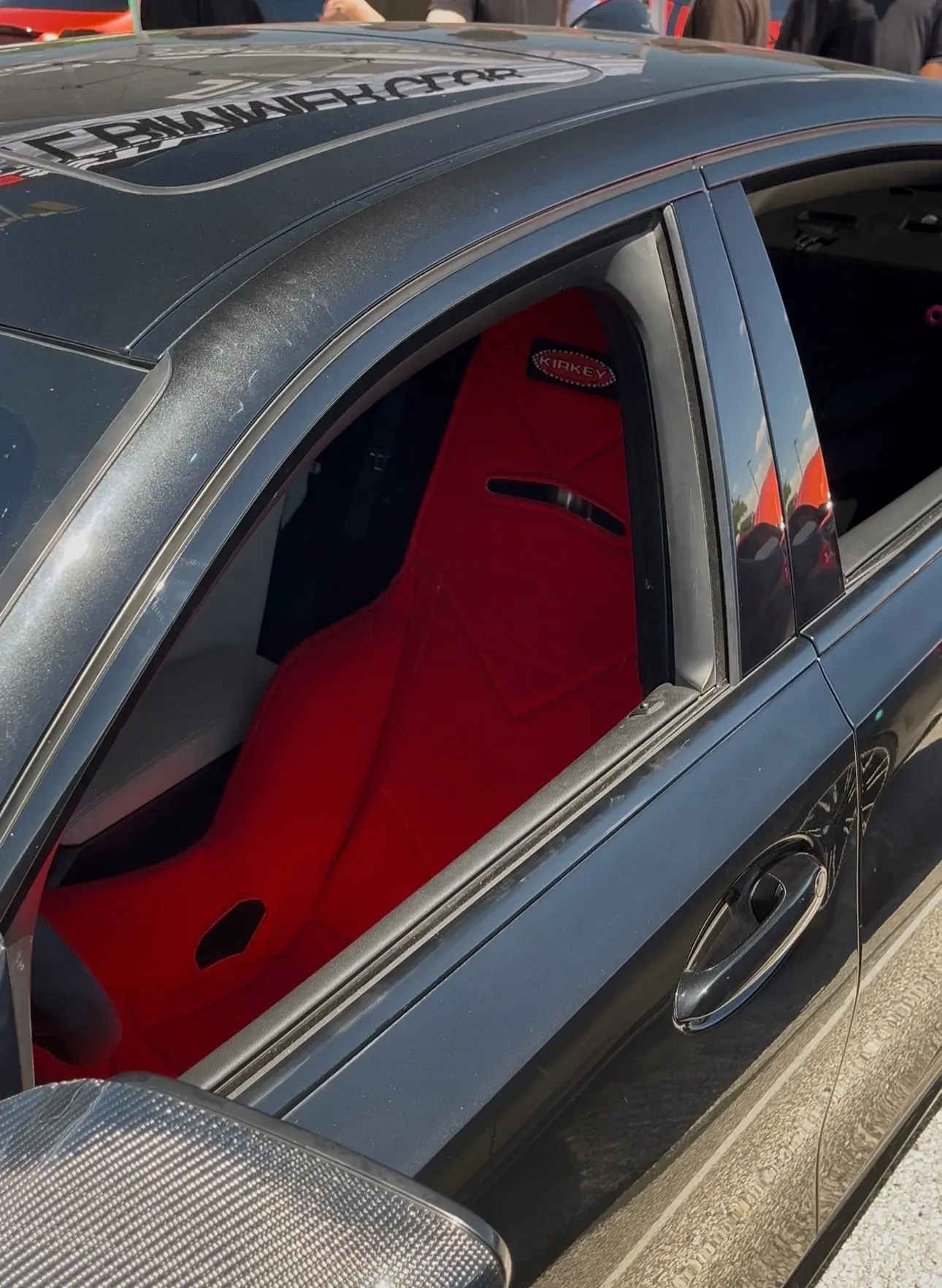 Red Kirkey race seat